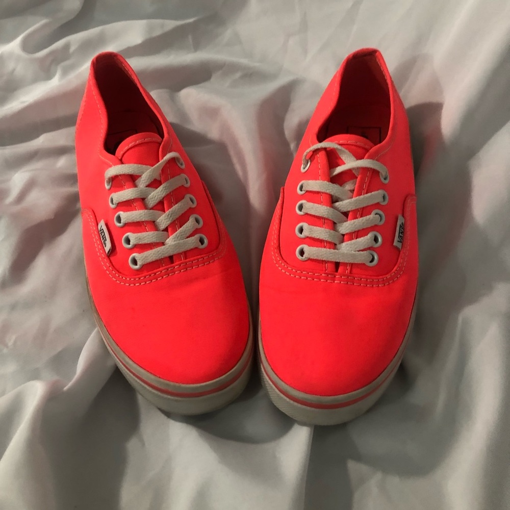 Neon Pink Vans